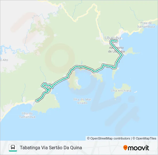 01 TABATINGA Bus Line Map