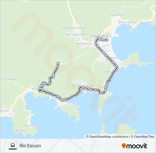 05 RIO ESCURO Bus Line Map