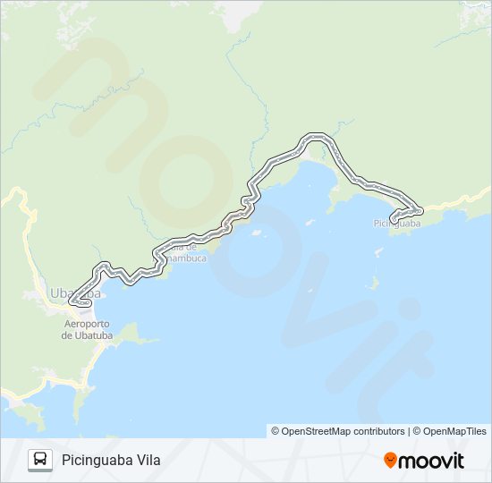 Mapa da linha 17 PICINGUABA VILA de ônibus