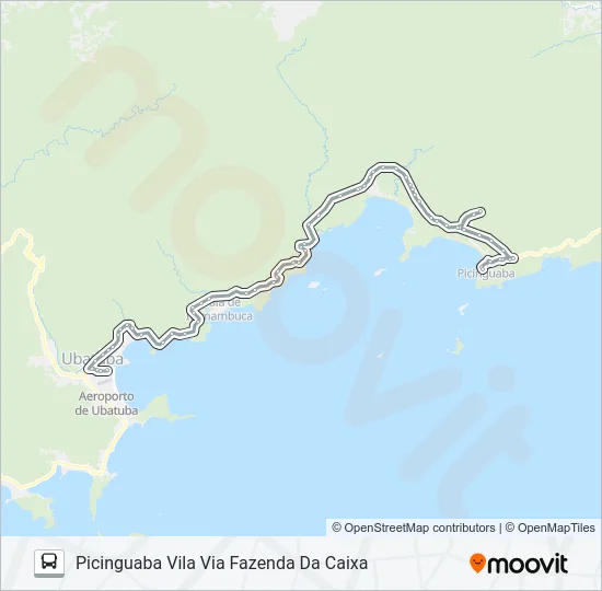 17 PICINGUABA VILA Bus Line Map