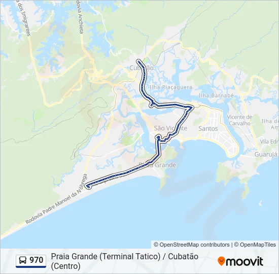 970  Line Map