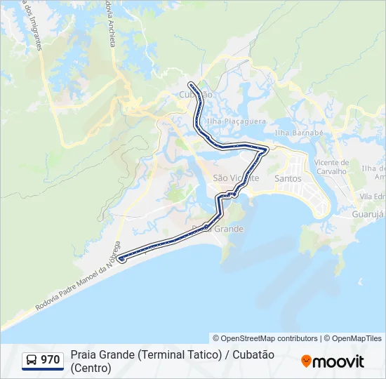 970  Line Map
