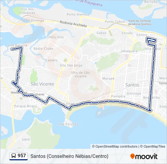 957  Line Map