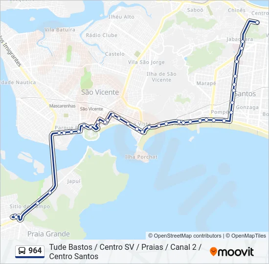 964  Line Map