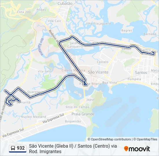 932  Line Map