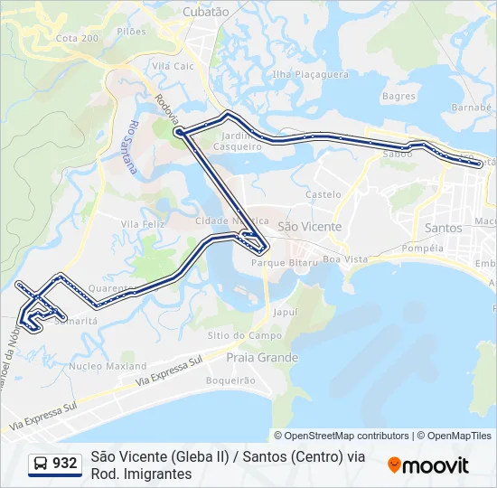 932  Line Map