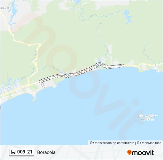 009-21 Bus Line Map