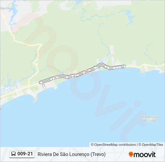 009-21 Bus Line Map