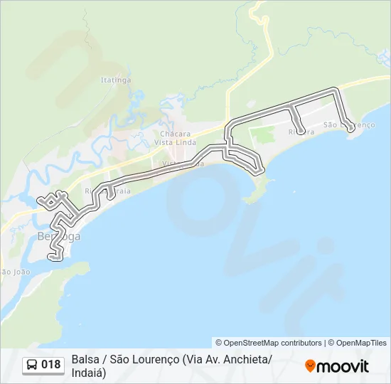 018 Bus Line Map