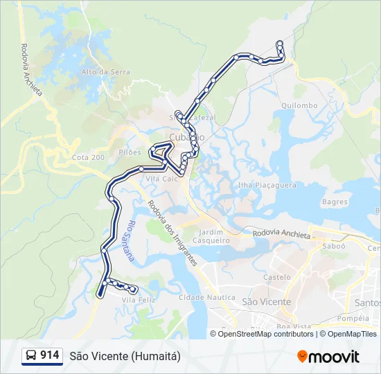 914  Line Map