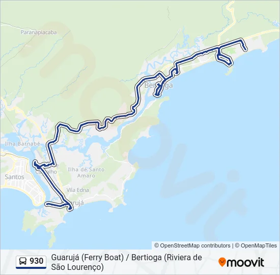930  Line Map