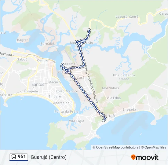 951  Line Map