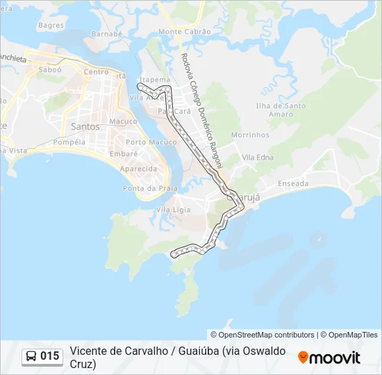 015 Bus Line Map