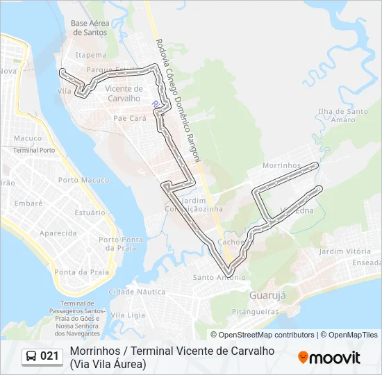 021 Bus Line Map
