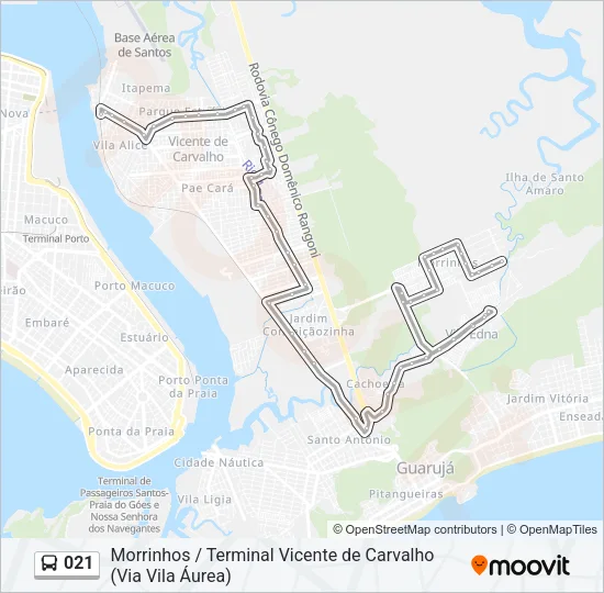 021 Bus Line Map