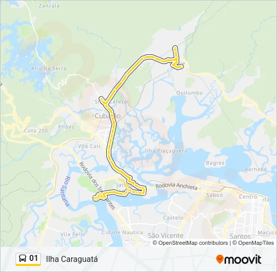 01 Bus Line Map