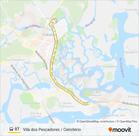 07 Bus Line Map