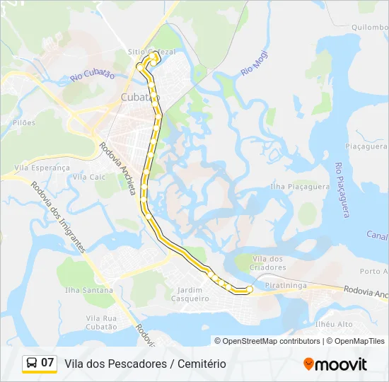 07 Bus Line Map