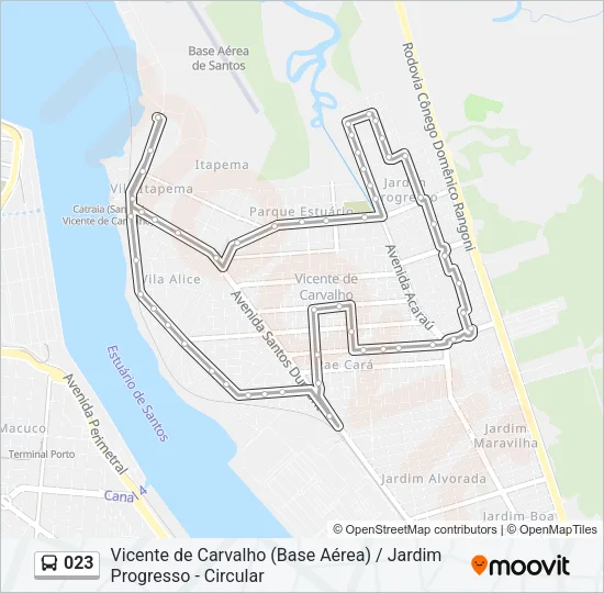 023 Bus Line Map