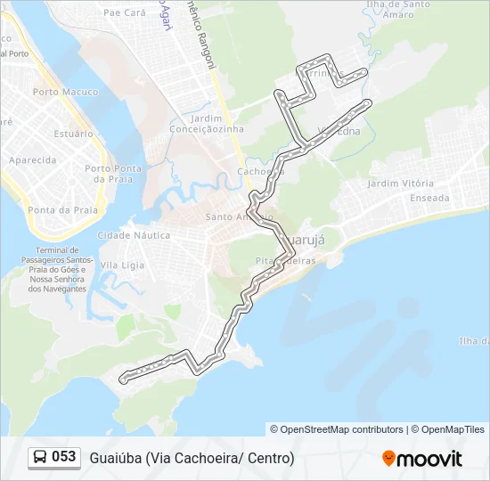 053 Bus Line Map