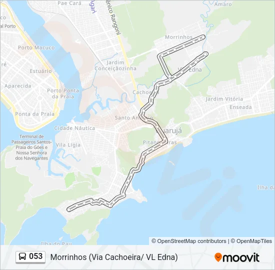 053 Bus Line Map
