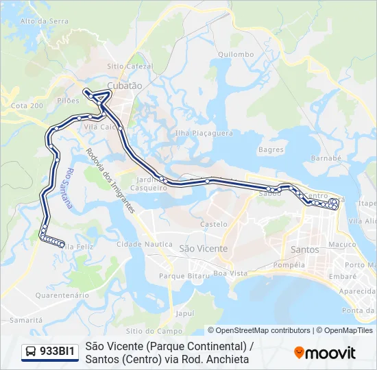 933BI1  Line Map