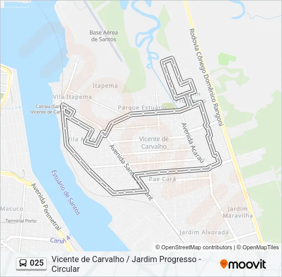 025 Bus Line Map