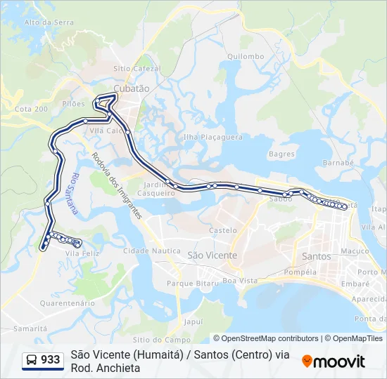 933  Line Map