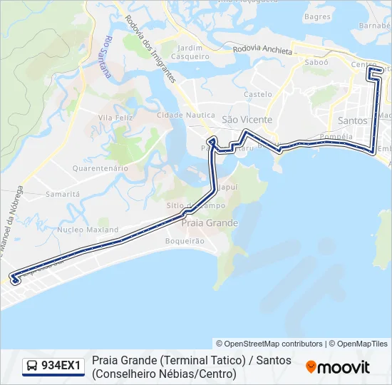 934EX1  Line Map