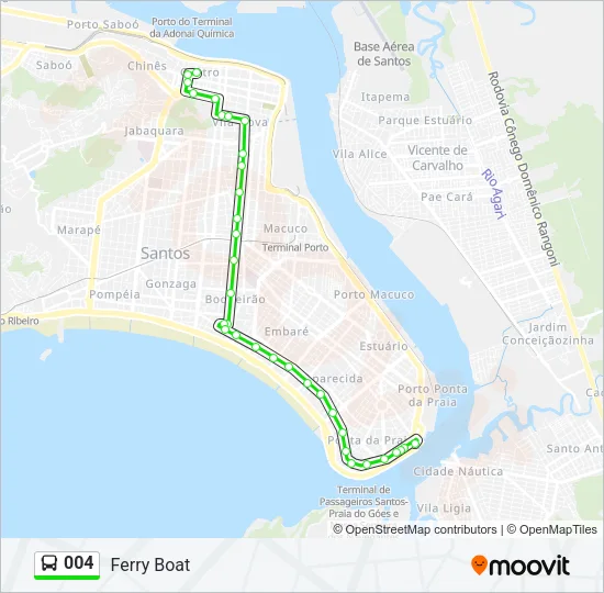 004 Bus Line Map