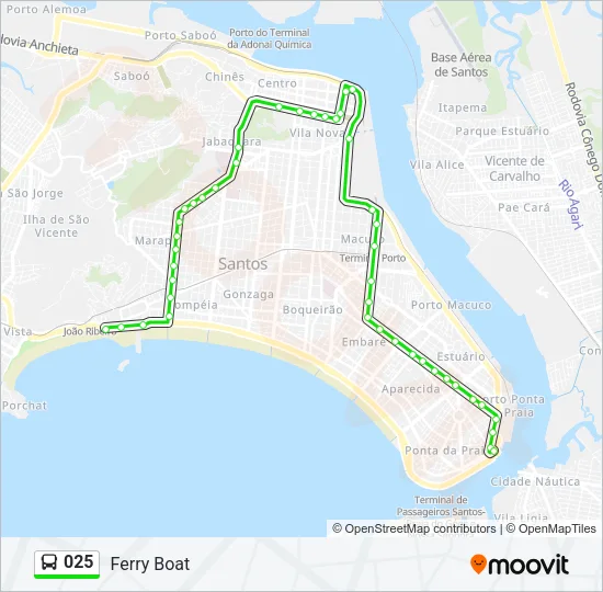 025 Bus Line Map