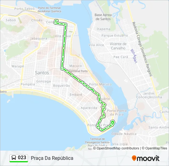 023 Bus Line Map
