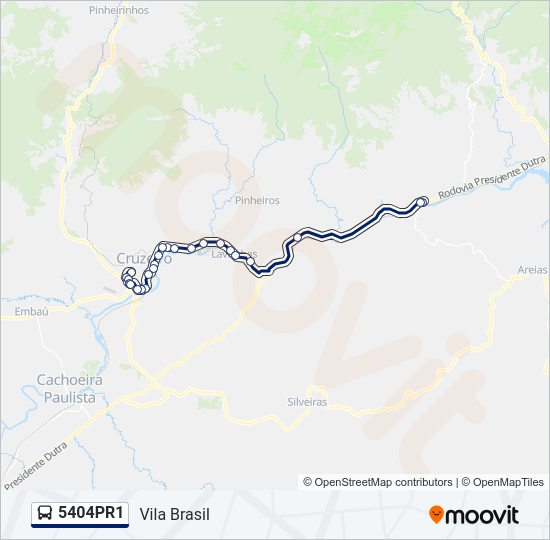 5404PR1  Line Map