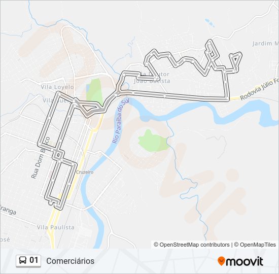 01 Bus Line Map