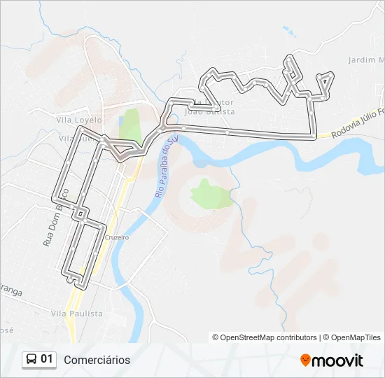 01 Bus Line Map