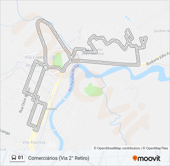 01 Bus Line Map