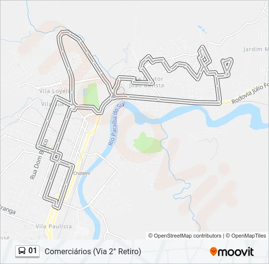 01 Bus Line Map