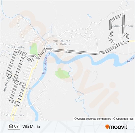07 Bus Line Map