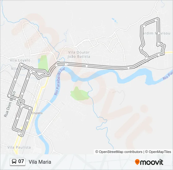 07 Bus Line Map