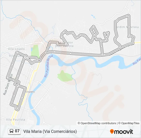 07 Bus Line Map