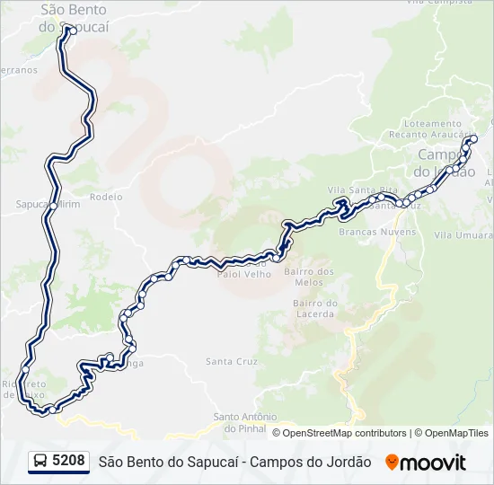 5208  Line Map