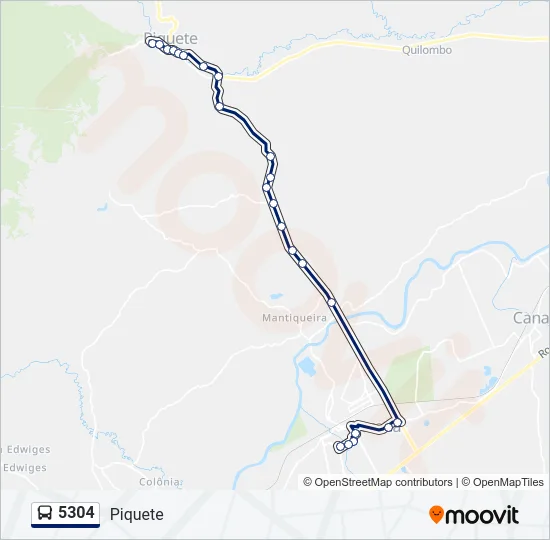 5304  Line Map