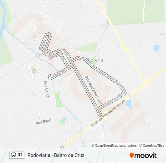 01 Bus Line Map