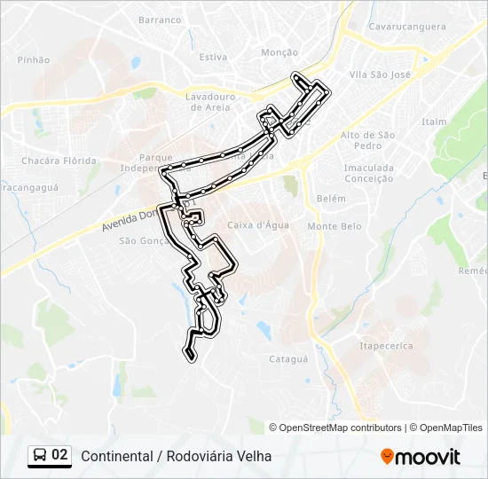 02 Bus Line Map