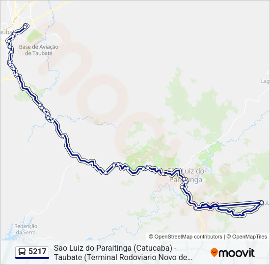 5217 Bus Line Map