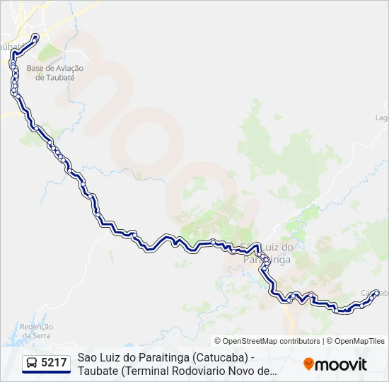 5217 Bus Line Map
