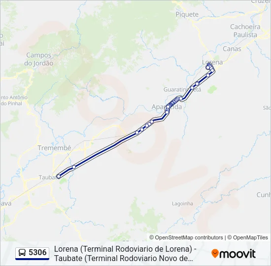 5306 Bus Line Map