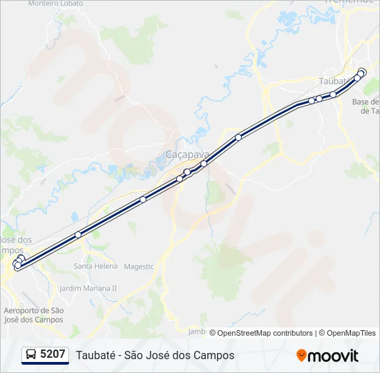 5207  Line Map
