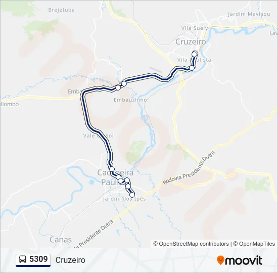 5309  Line Map