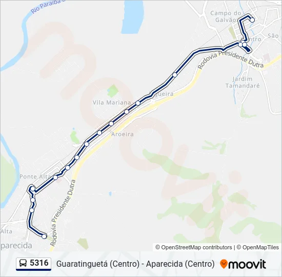 5316  Line Map